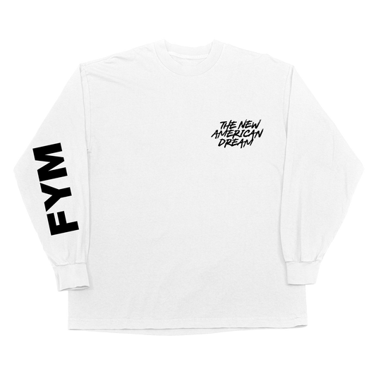 FYM American Dream Long Sleeve | White